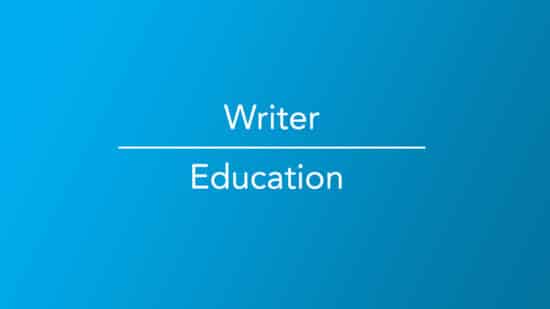 how much education is required to be a writer