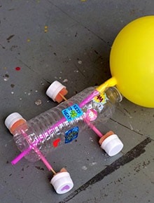 4-Wheel Balloon Car - Empowerment Activity - Career Girls