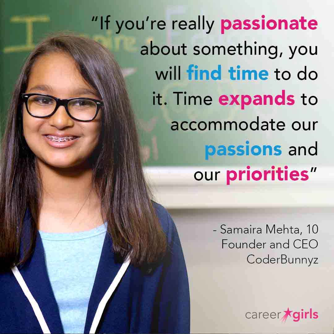 Samaira Mehta - CoderBunnyz Founder | Career Girls