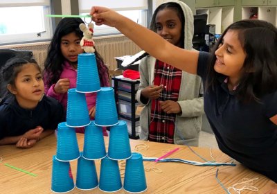 Cup Tower Challenge - Career Girls