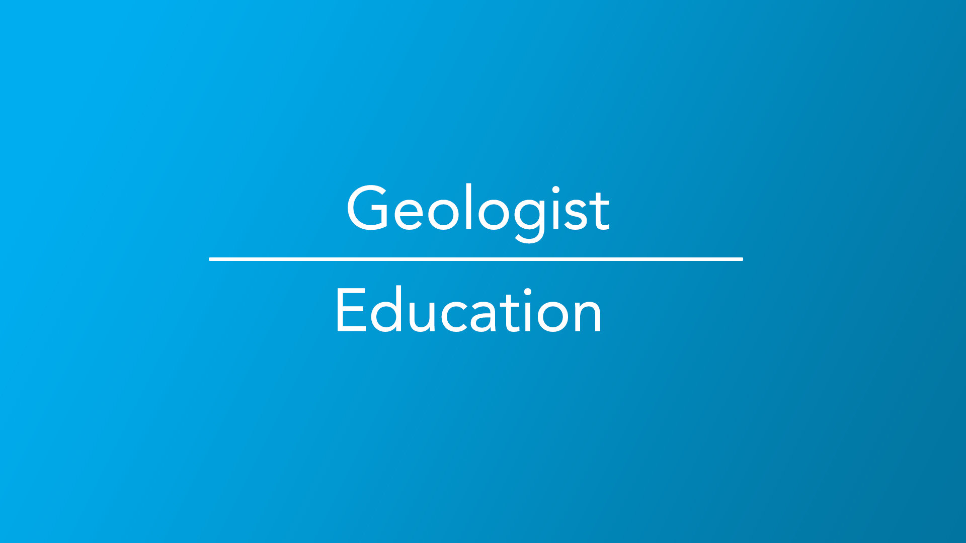 How to a Geologist Career Girls Explore Careers