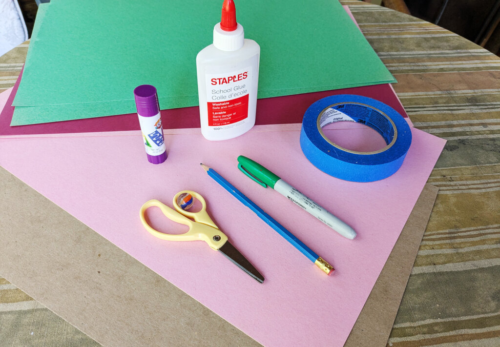 Miniature maze activity - materials