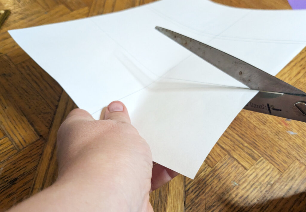 Storyboard Activity Step 3 Cut out the rectangles