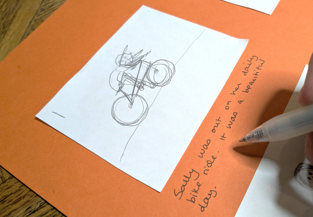 Storyboard Activity Step 8 Write a description under each scene